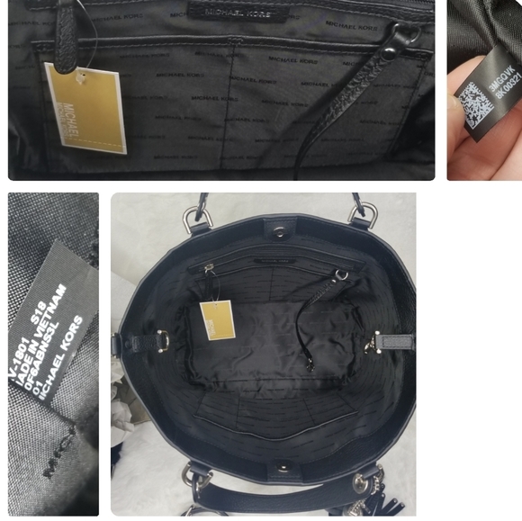 Michael Kors 2 SET Large PURSE BAG +WALLET - Picture 6 of 14